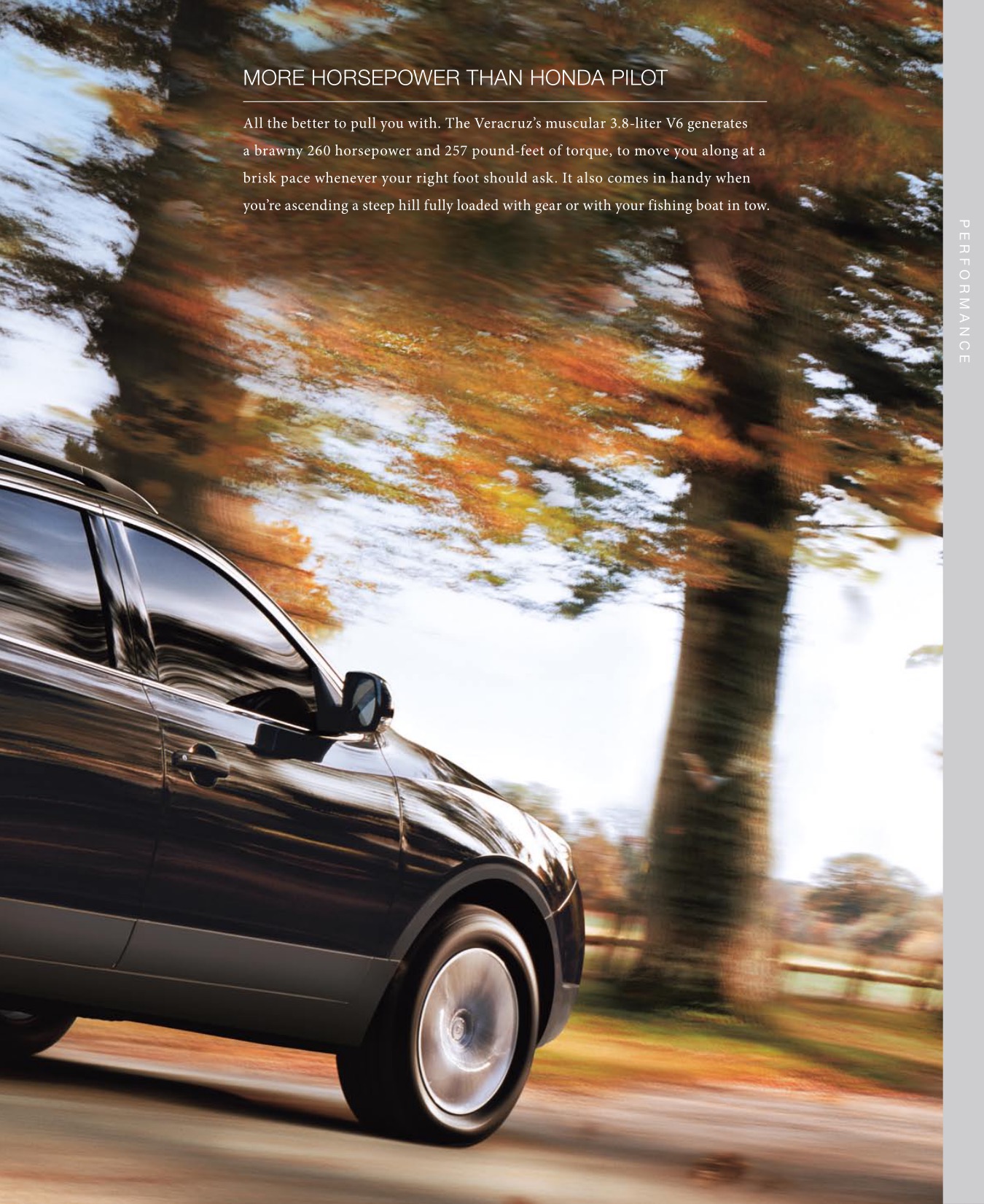 2009 Hyundai Veracruz Brochure Page 12